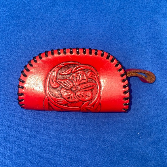 Leather coin wallet - Picture 3 of 5